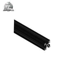 Chine fabricant pas cher noir v slot 20x20 en aluminium profil d&#39;extrusion